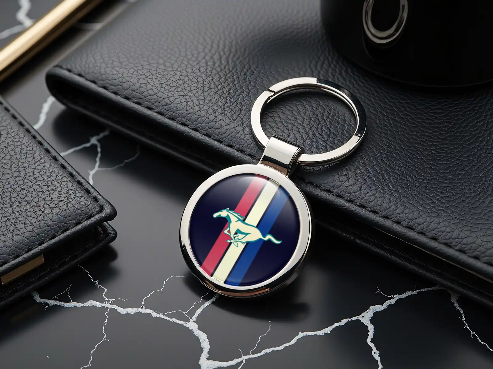Ford Portachiavi Personalizzato Logo Premium